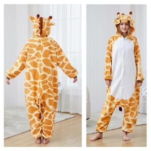 NEW!  Snuggle Me Giraffe Adult Onesie Costume (L)
